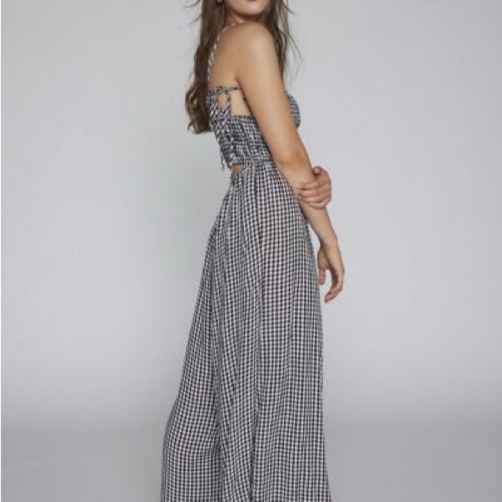 Urban Outfitters Kimchi Blue Gingham Jumpsuit